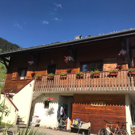 Chalet Peloton Abondance Exteriér fotografie