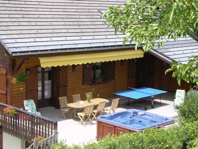 Chalet Peloton Abondance Exteriér fotografie